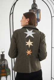 Three Star Soho Jacket Khaki