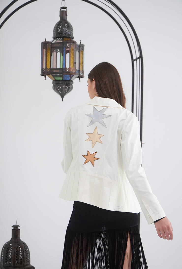 Three Star Soho Jacket Off White