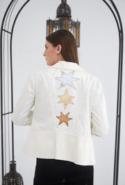 Three Star Soho Jacket Off White