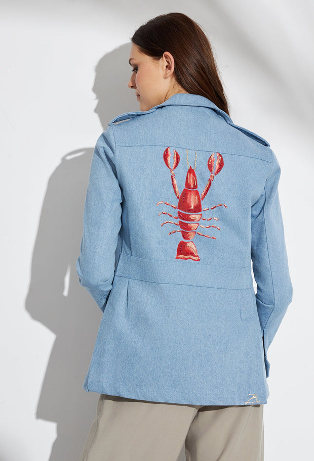 Lobster Safari Jacket Denim S/M