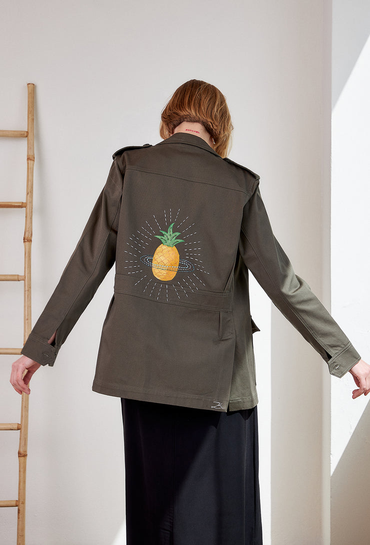 Pineapple Cosmic Jacket Khaki
