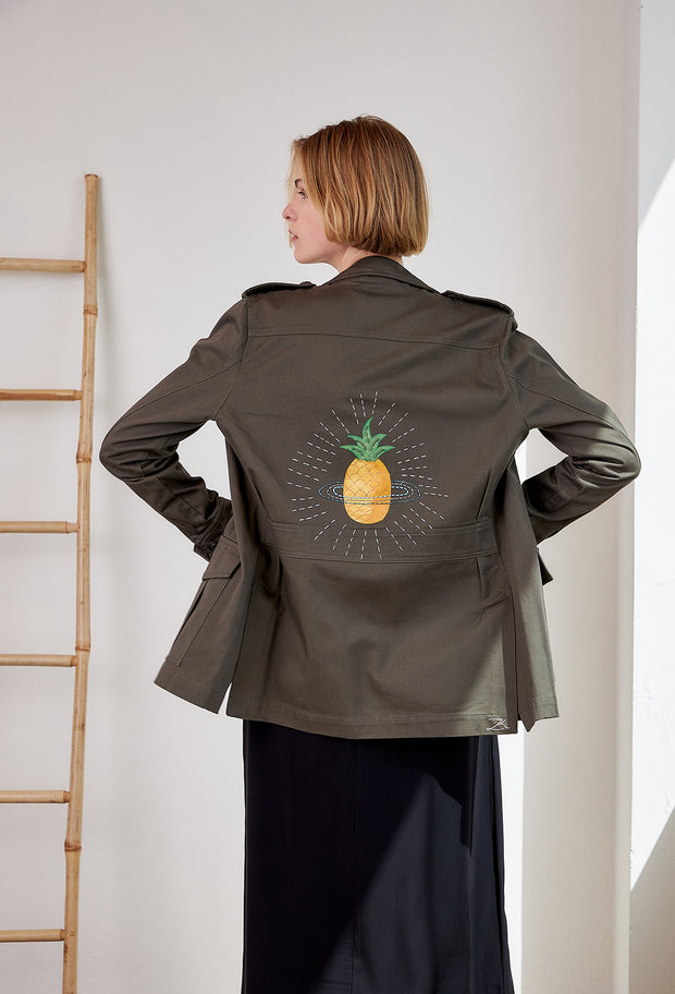 Pineapple Cosmic Jacket Khaki