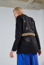 Astrology Jacket Black